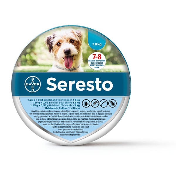 Seresto Halsband Vlooien en Teken Hond