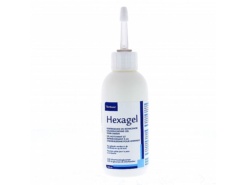 Hexagel Chloorhexidine Gel Dieren 100 ml