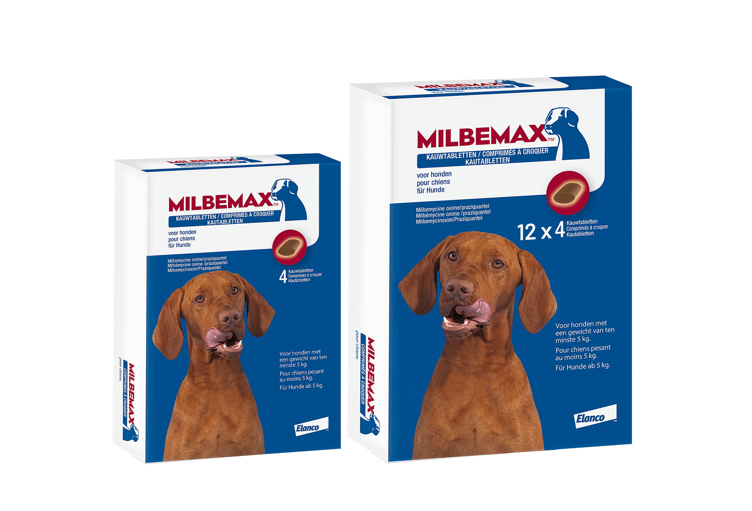 Milbemax Smakelijke Kauwtablet Grote Hond Ontwormen