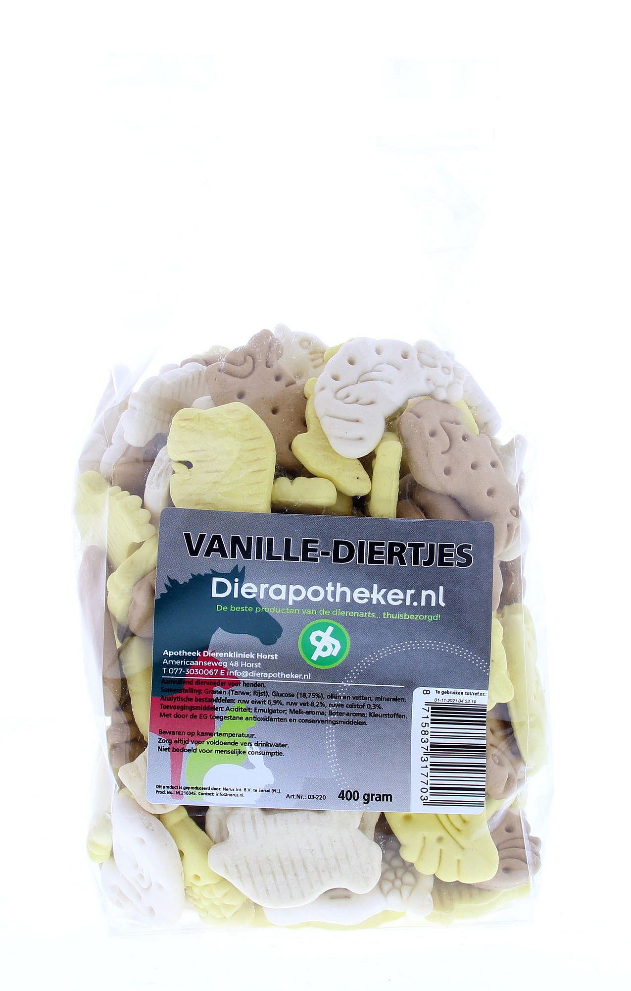 Dierapotheker Vanille Diertjes Hond