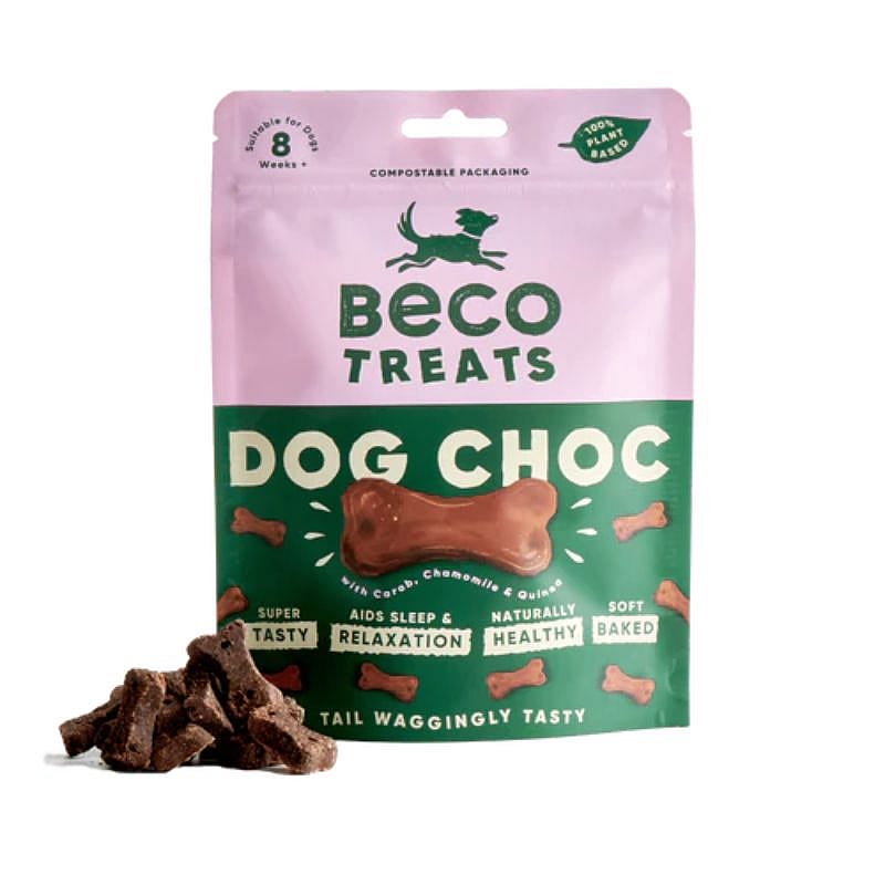 Beco Treats Dog Choc with Camomile & Quinoa 1 x 70 gram Hond