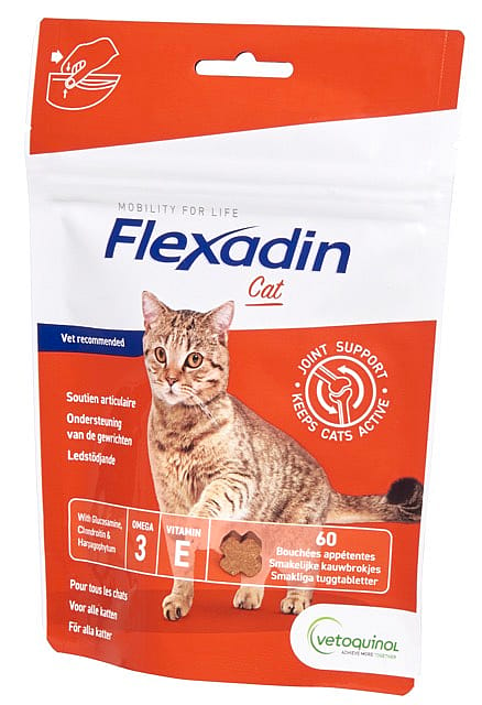 Flexadin Cat 60 Kauwbrokjes