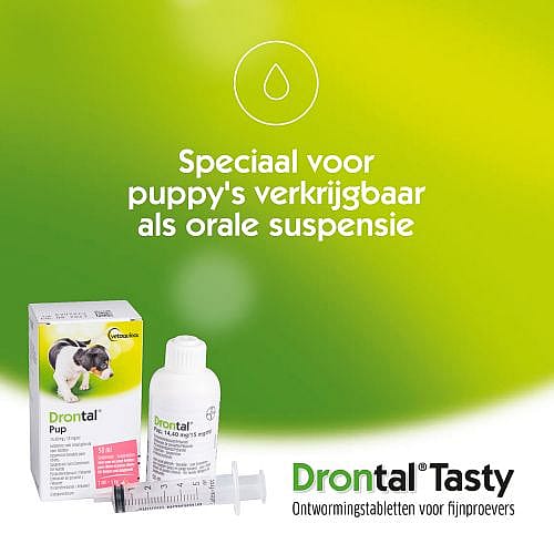 Drontal Dog Tasty Flavour Ontwormingstablet Hond