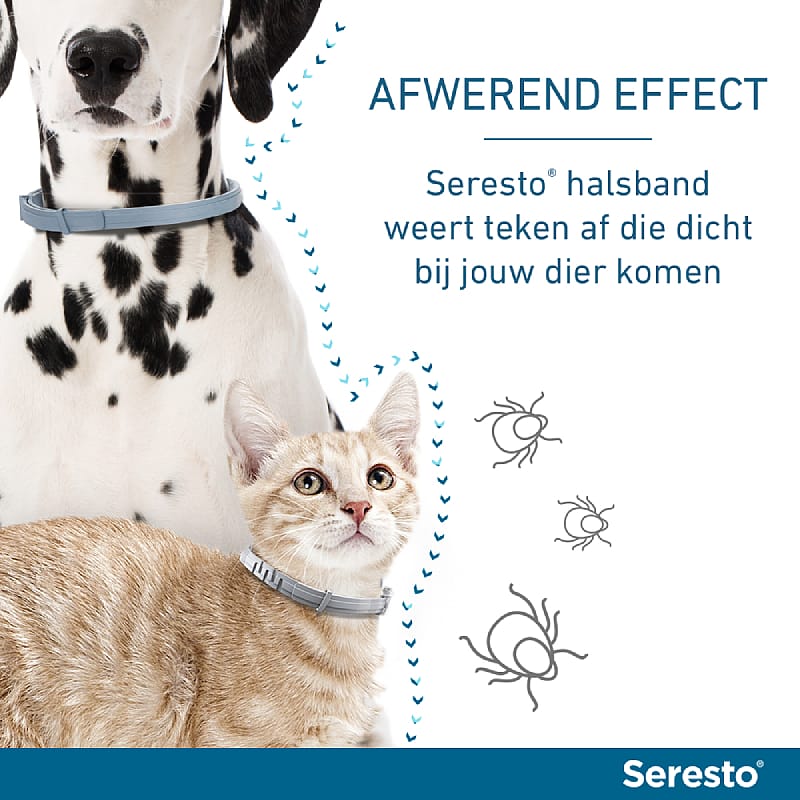 Seresto Halsband Vlooien en Teken Hond