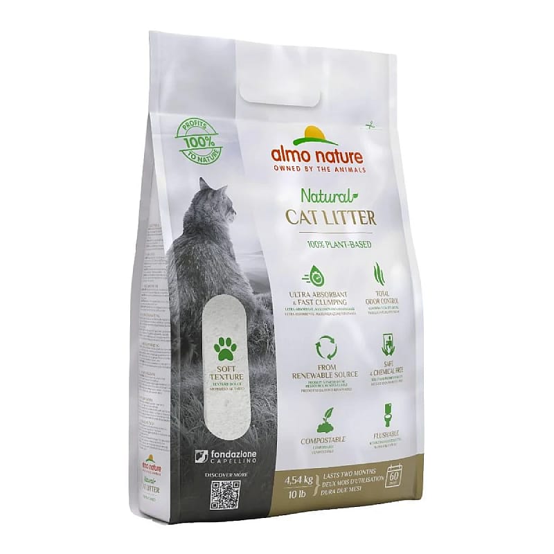 Almo Nature Natuurlijke Kattenbakvulling 4,54 kg