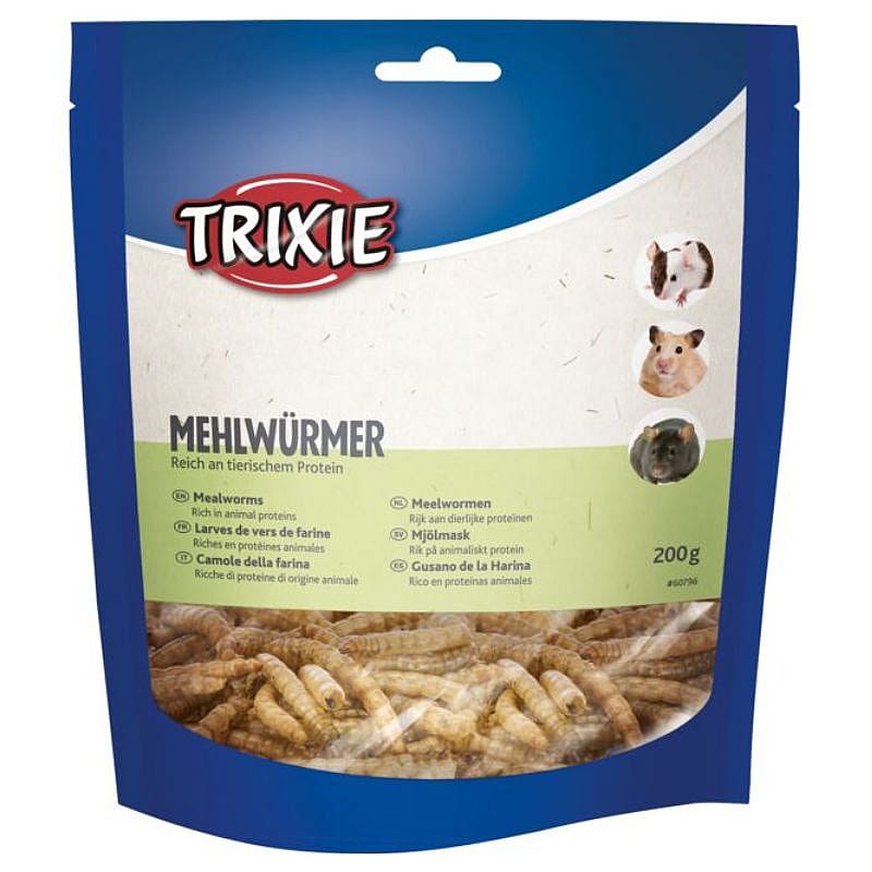 Trixie Meelwormen Gedroogd 70 gram Knaagdier