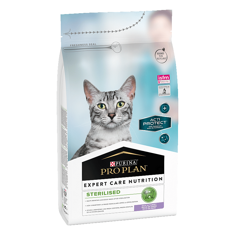 Purina Pro Plan Expert Care Cat Sterilised Kattenvoer Turkey