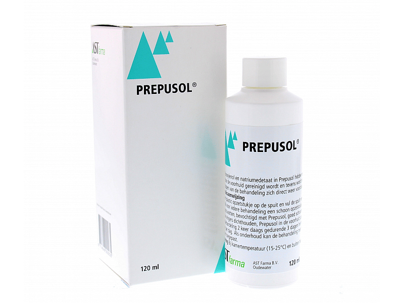 Prepusol voorhuidreiniger 120 ml flacon