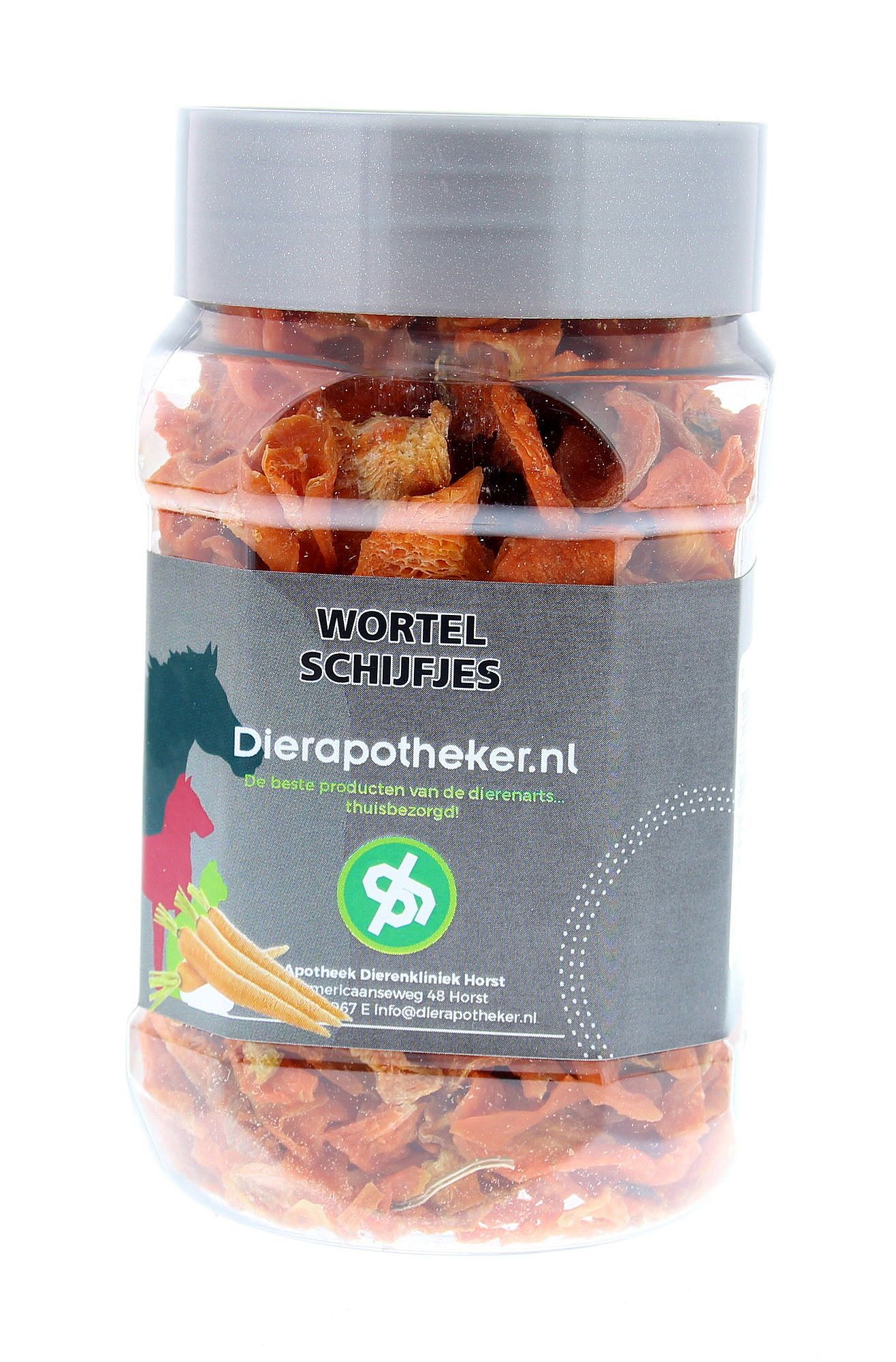 Dierapotheker Wortelschijfjes Snack 150 gram