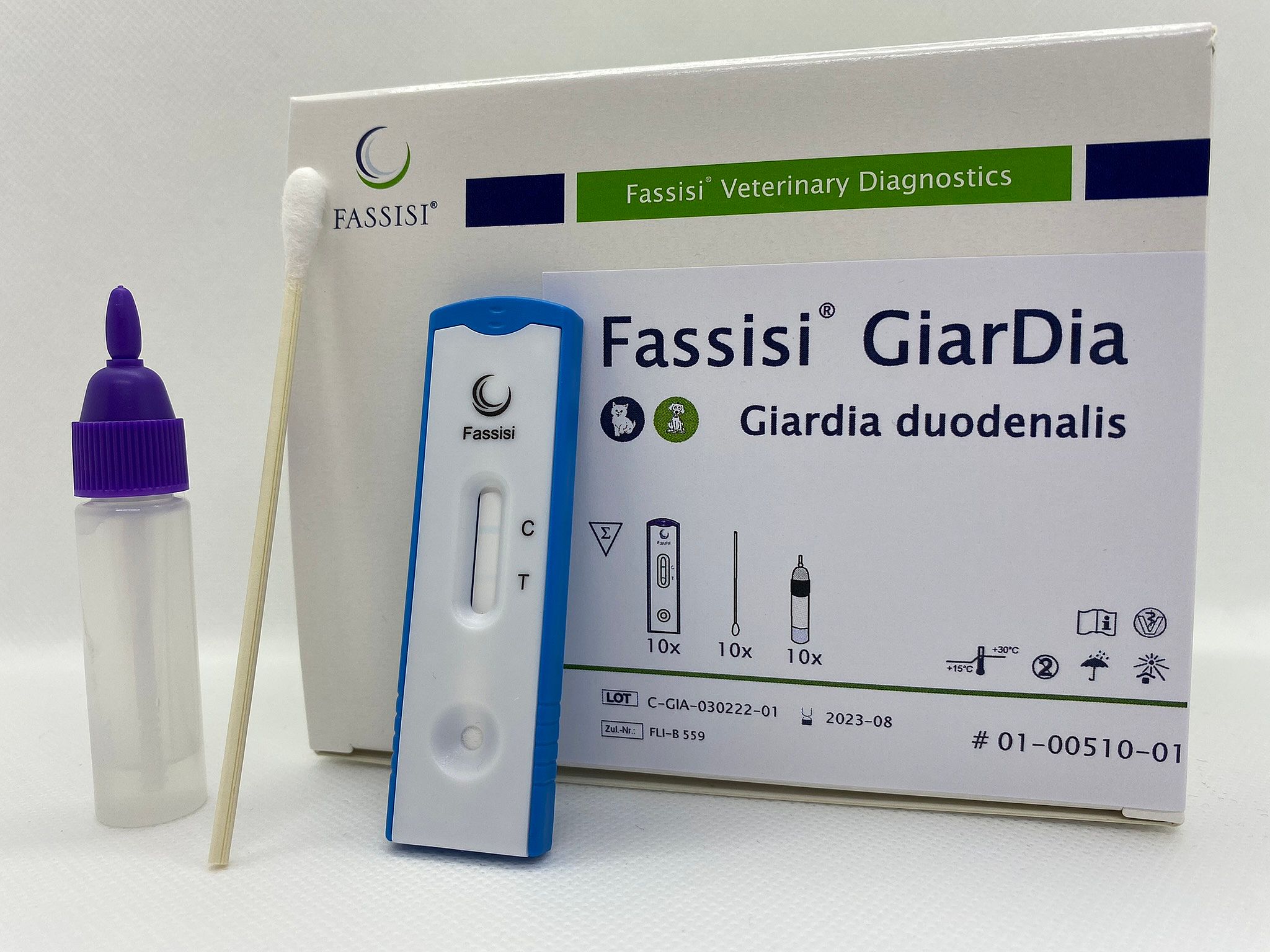 Fassisi Giardia Ontlasting Sneltest Hond Kat