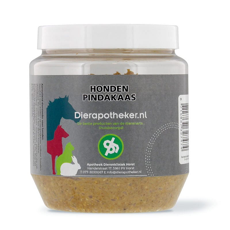 Dierapotheker Hondenpindakaas 350 gram