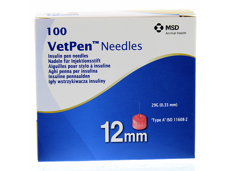 Vetpen naalden 12 mm 100 stuks