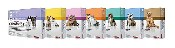 Comfortis Kauwtabletten Hond Kat