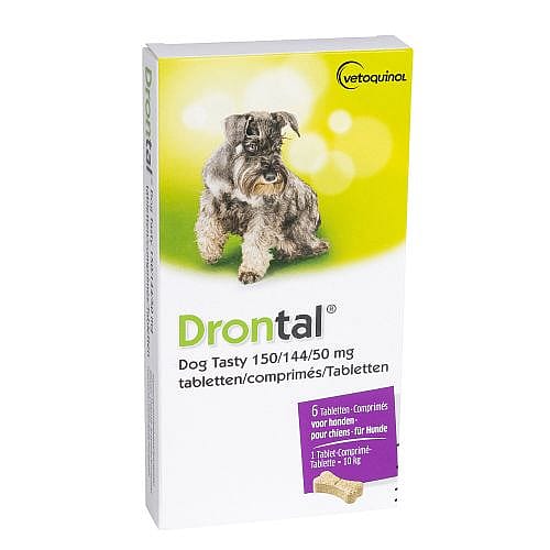 Drontal Dog Tasty Flavour Ontwormingstablet Hond