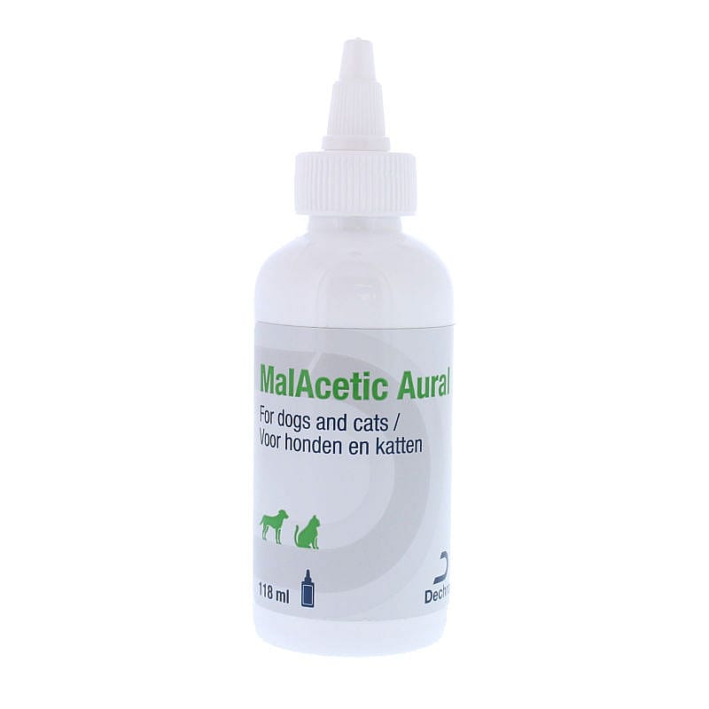 MalAcetic Aural Oorreiniger Hond Kat 118 ml