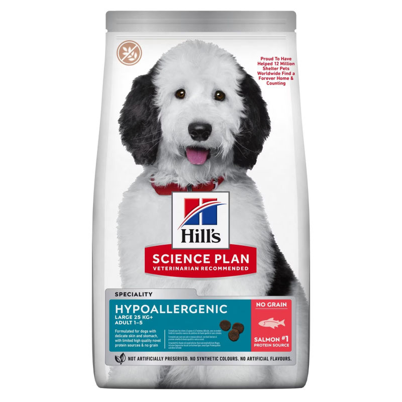 Hill's Science Plan Hypoallergenic Large Adult Hondenvoer 14 kg