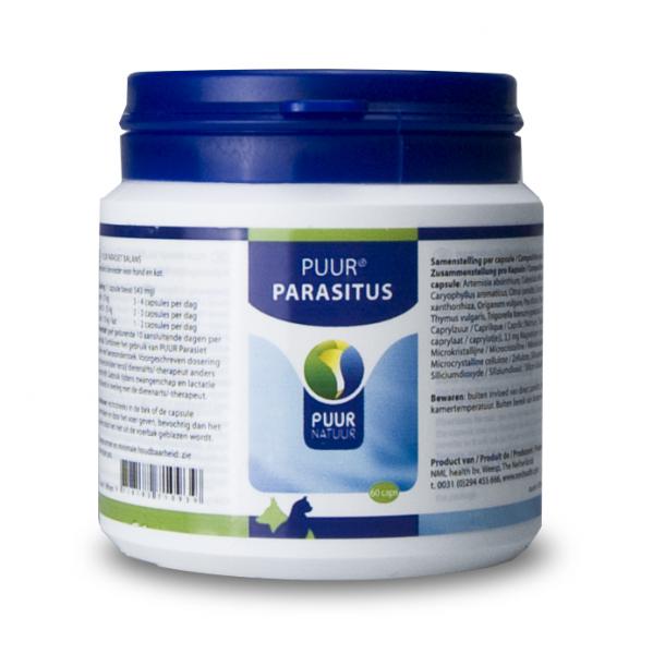 Puur Parasitus Hond Kat 60 capsules