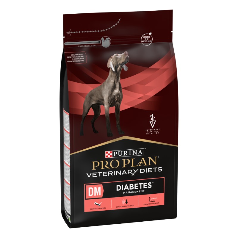 Purina Pro Plan Veterinary Diets Canine DM Diabetes Management Hondenvoer 3 kg