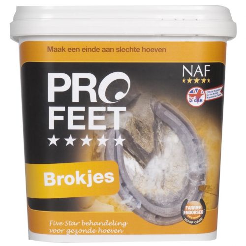 NAF ProFeet Pellets / Brokjes Paard 3 kg