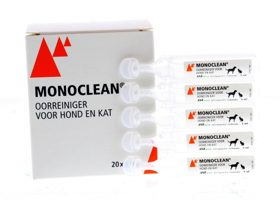 Monoclean Oorreiniger 20 x 5 ml