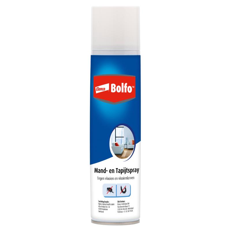 Bolfo Omgeving Mand en Tapijtspray 400 ml