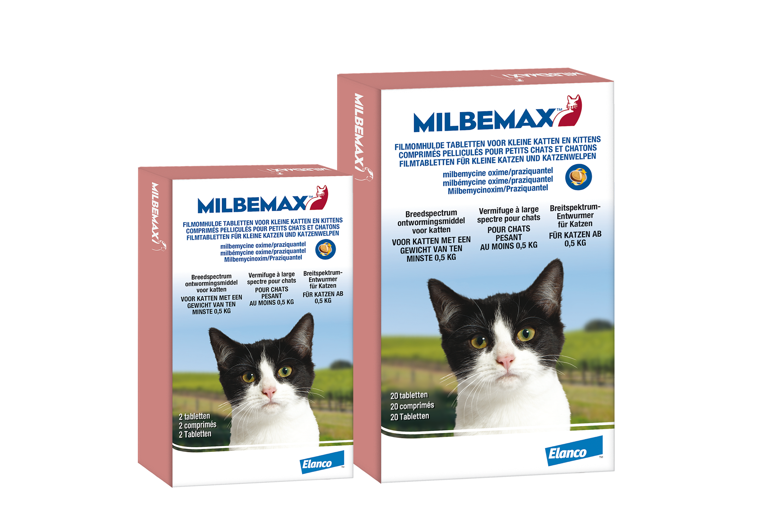 Milbemax Kleine Kat Ontwormingstabletten