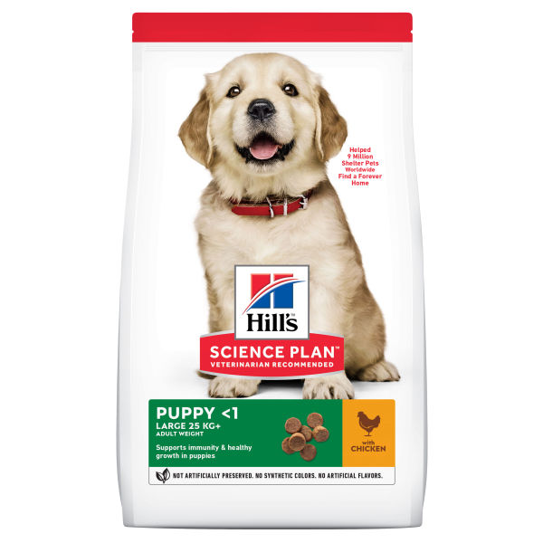 Hill's Science Plan Large Breed Puppyvoer Kip