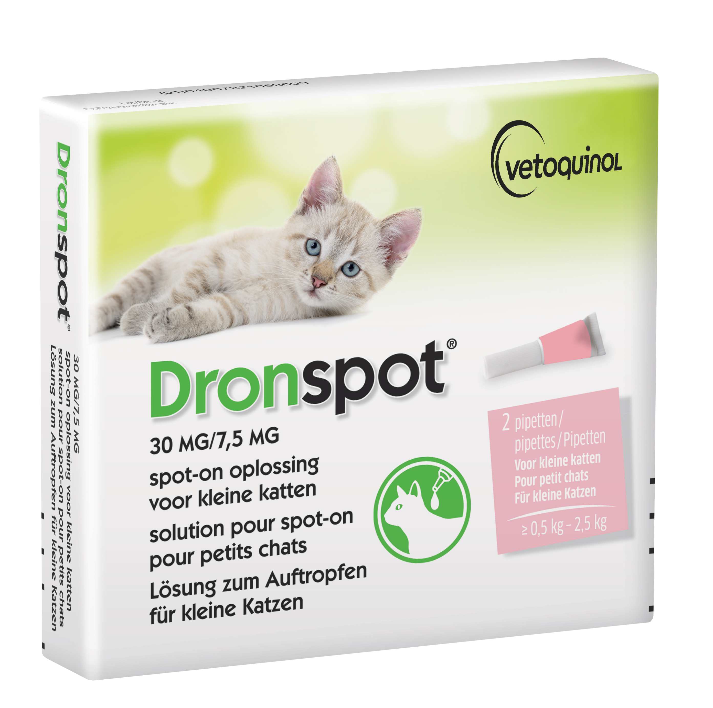 Dronspot Ontwormingspipet Kat