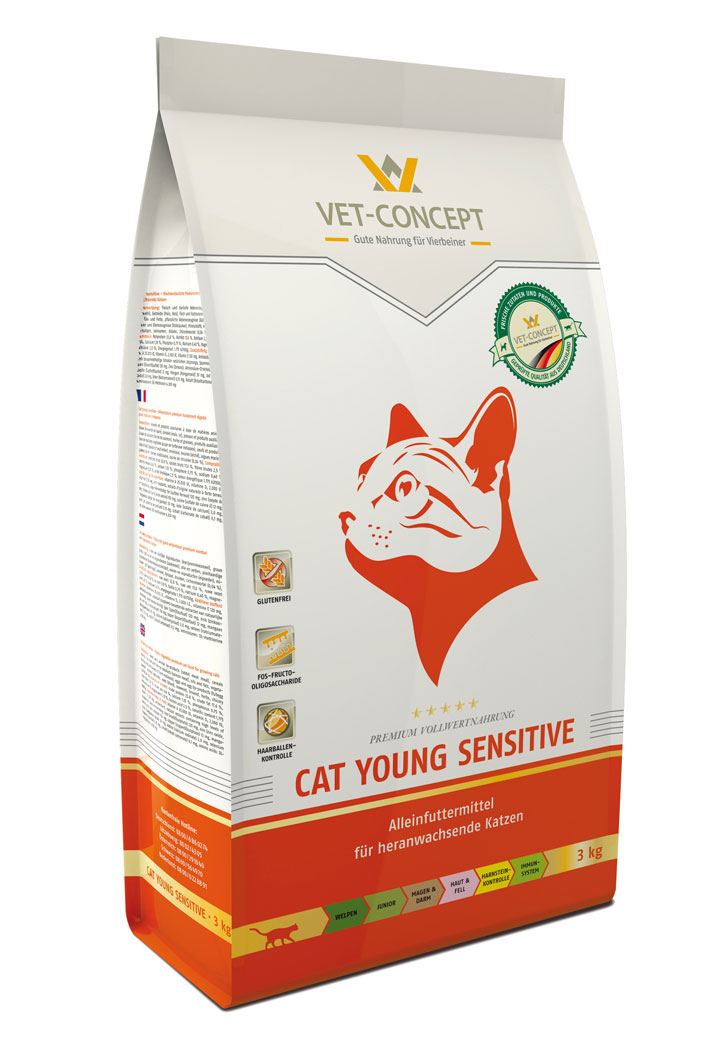 Vet-Concept Young Sensitive Kattenvoer