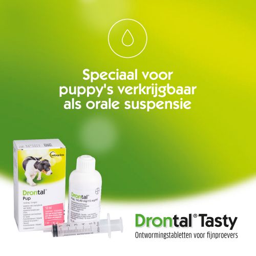 Drontal Dog Tasty Flavour Ontwormingstablet Hond