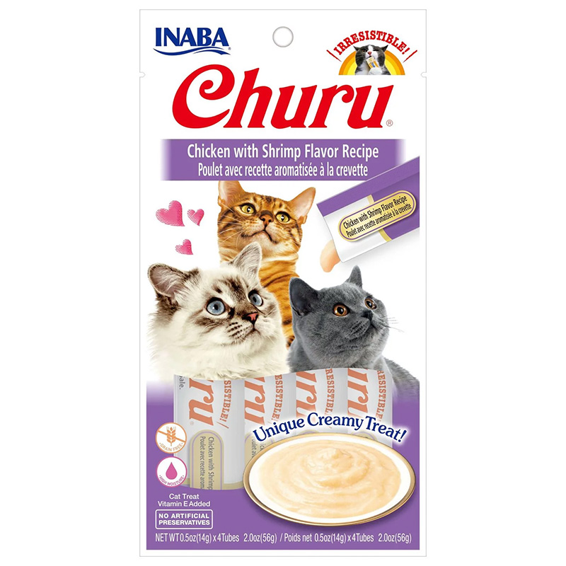 Inaba Churu Vloeibare Snacks Kat 4 stuks