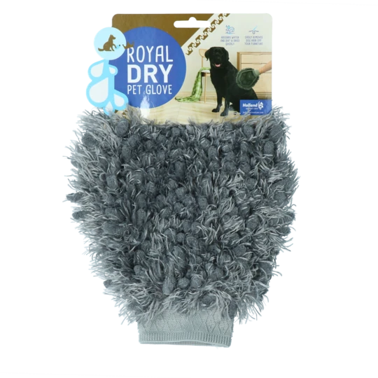 Royal Dry Pet Glove and Hair Remover Handschoen