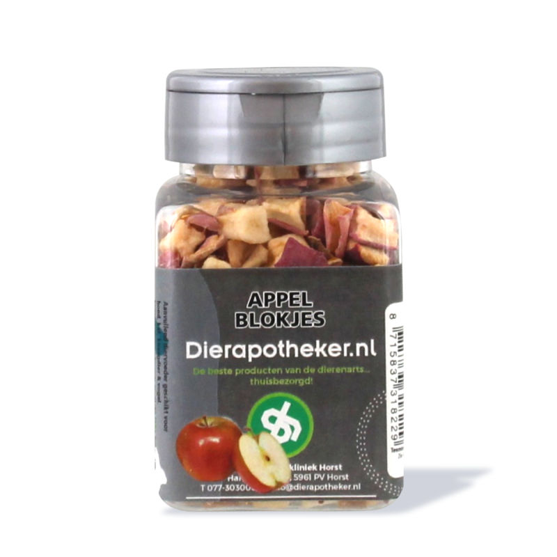 Dierapotheker Appel Blokjes Snack