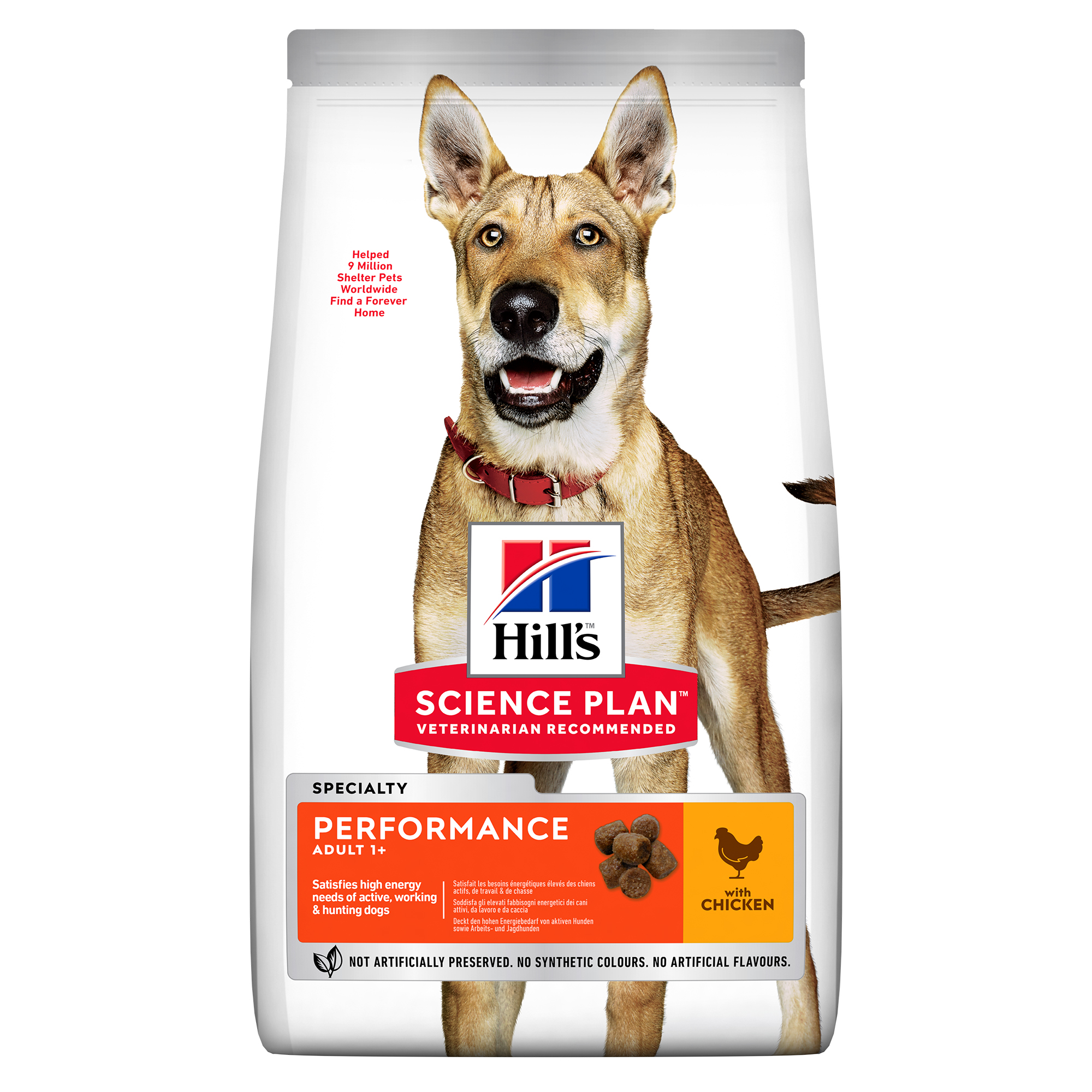 Hill's Science Plan Performance Adult Hondenvoer Kip 14 kg