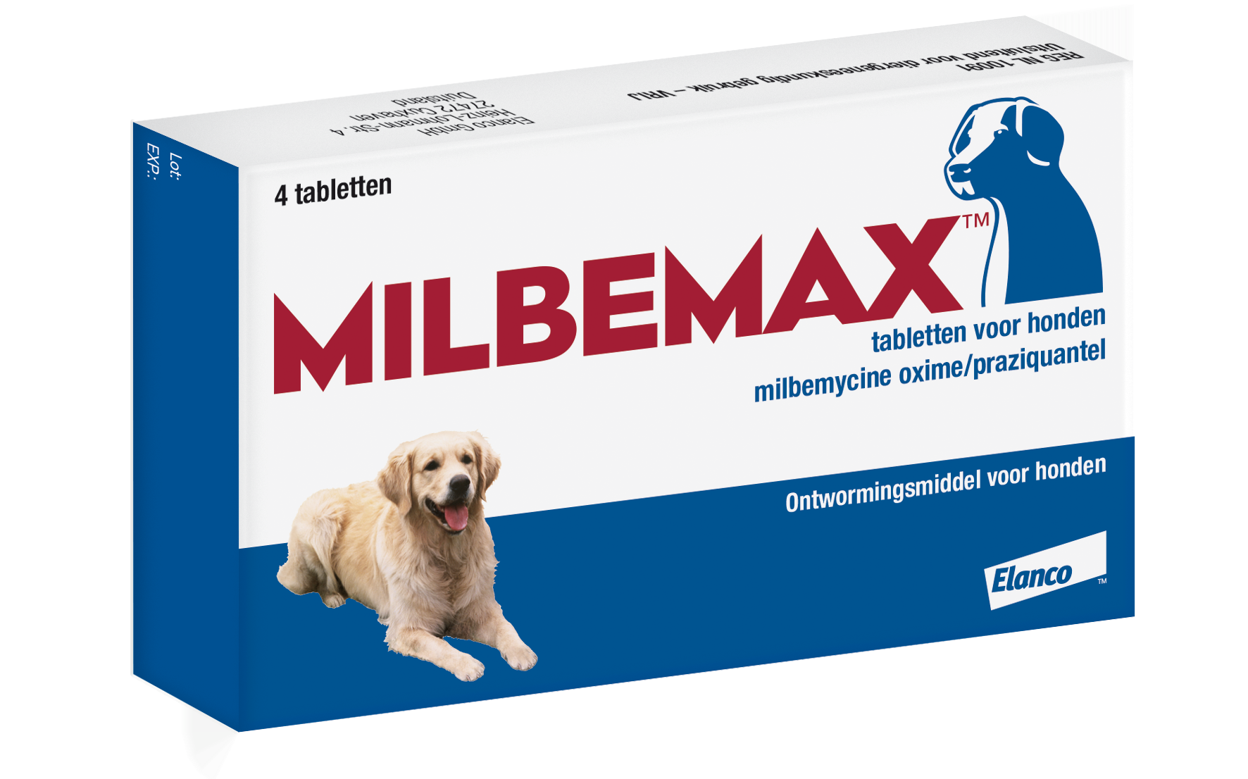 Milbemax Grote Hond Ontwormingstabletten