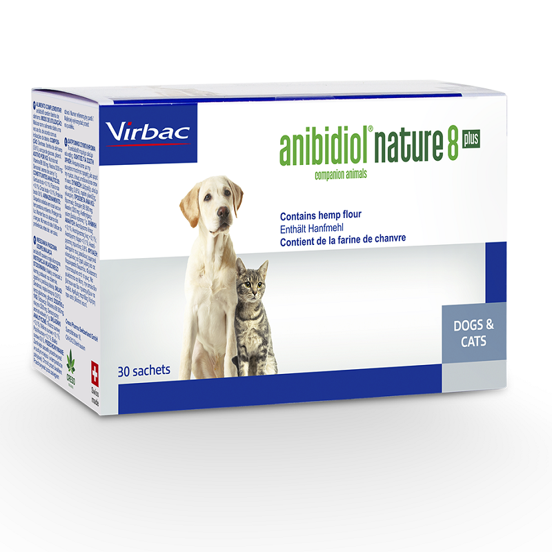 Anibidiol Nature 8 Plus Virbac 30 sachets