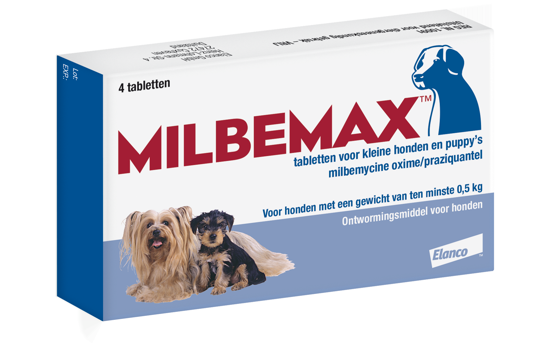 Milbemax Kleine Hond Puppy Ontwormingstabletten