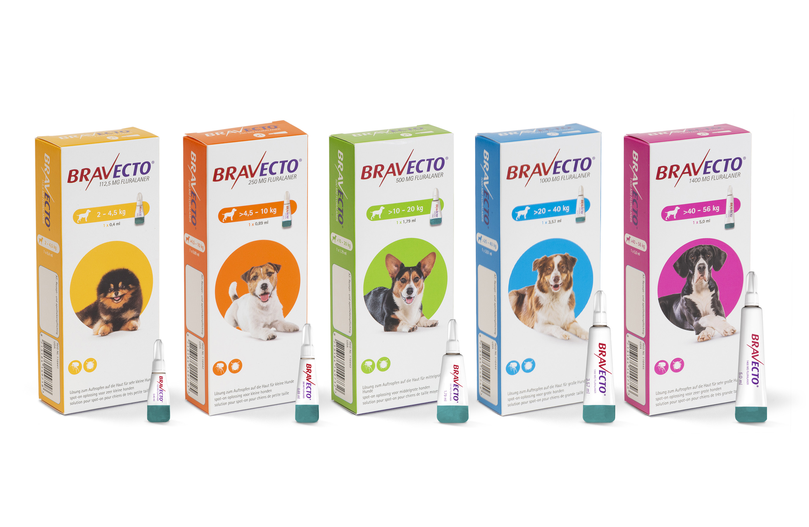 Bravecto Spot-on Pipet Hond