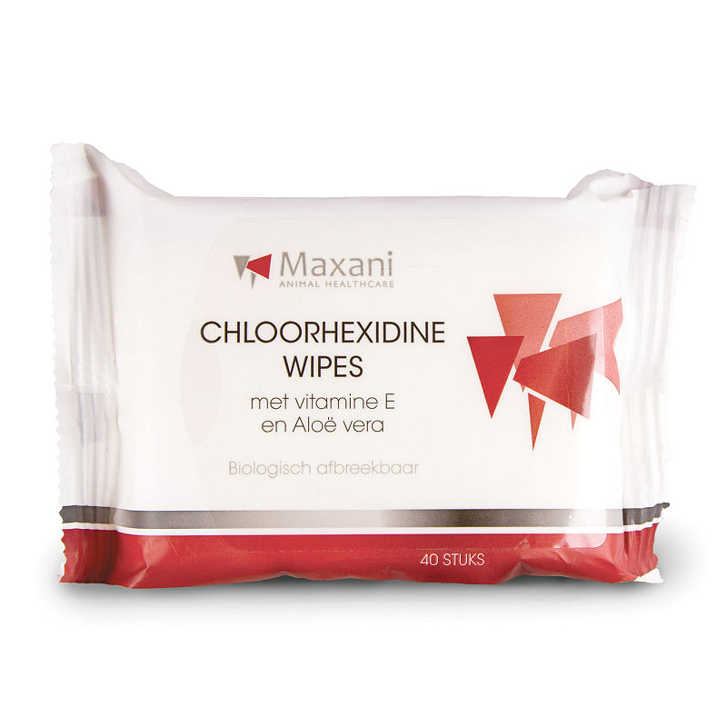 Maxani Chloorhexidine doekjes met vitamine E