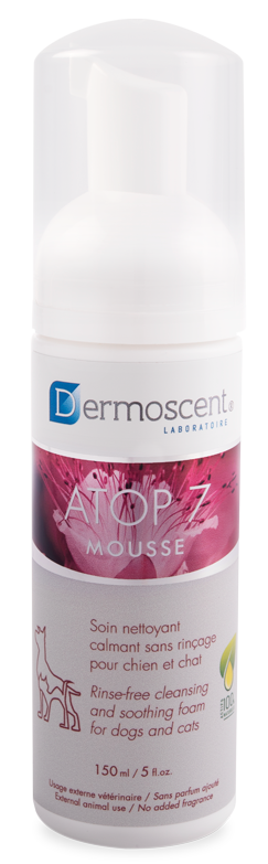 Dermoscent Atop 7 Mousse Hond Kat 150 ml