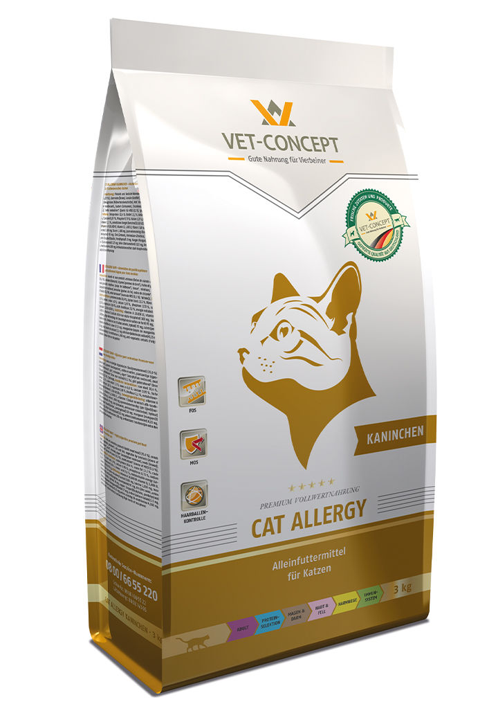 Vet-Concept Cat Allergy Konijn Kattenvoer