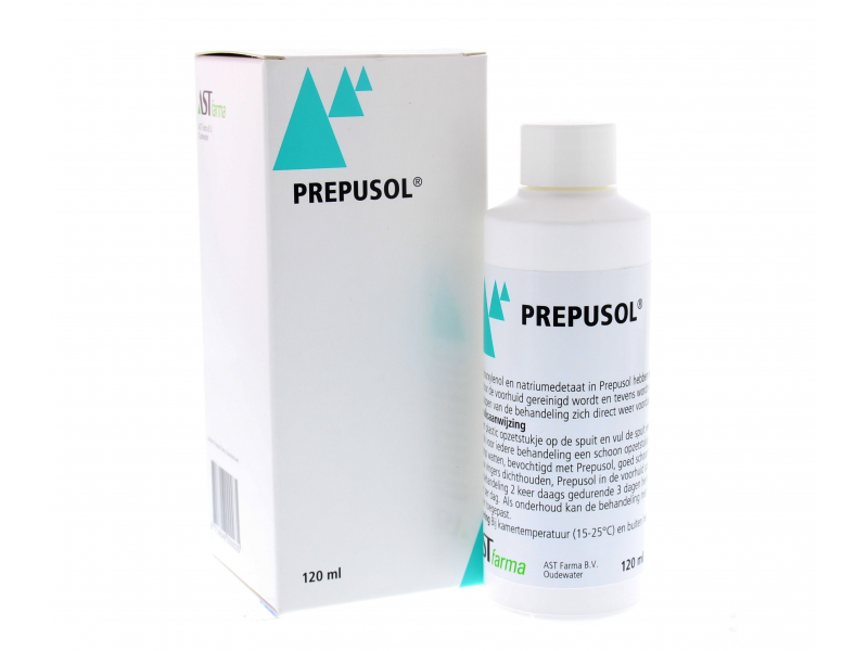 Prepusol voorhuidreiniger 120 ml flacon