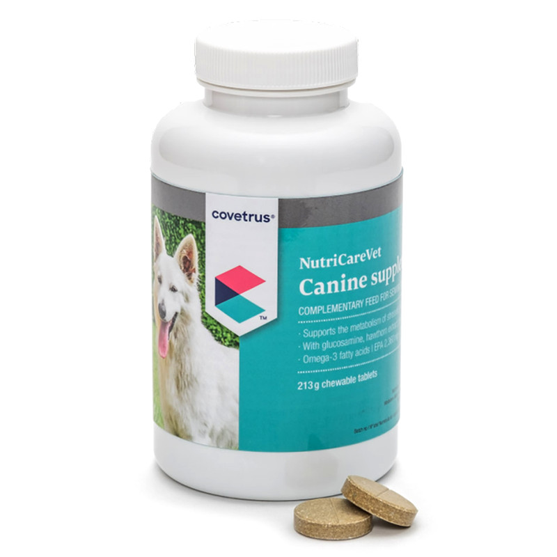 NutriCareVet Senior Support Hond 85 kauwtabletten