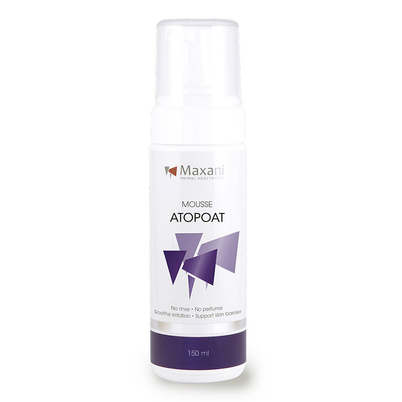 Maxani AtopOat Mousse Hond Kat Konijn 150 ml