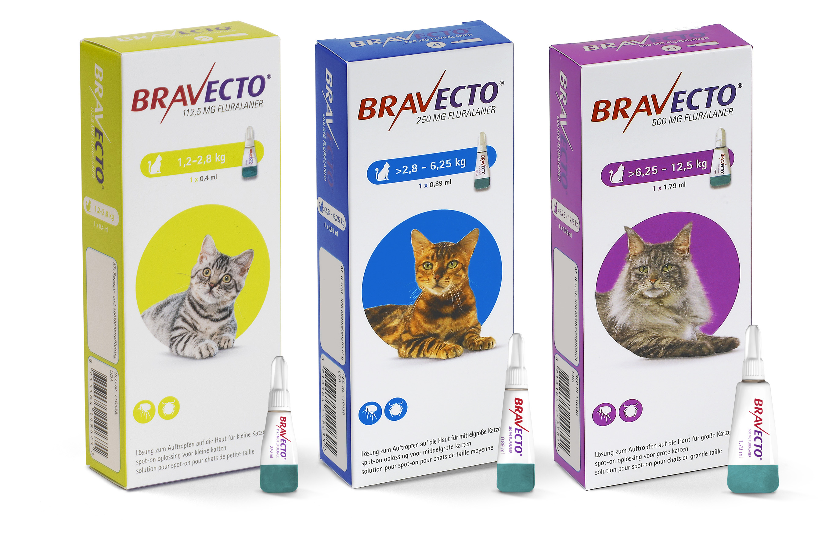 Bravecto Spot-on Pipet Kat