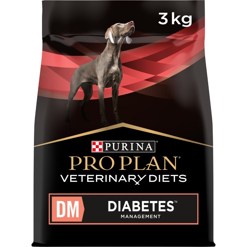 Purina Pro Plan Veterinary Diets Canine DM Diabetes Management Hondenvoer 3 kg