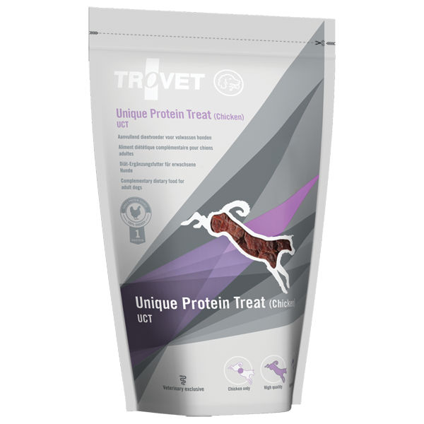 Trovet UCT Unique Protein Treat Chicken Hond 125 gram