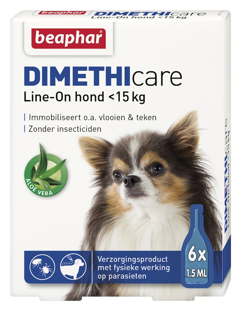 Beaphar Dimethicare Line-On Vlo Teek Hond