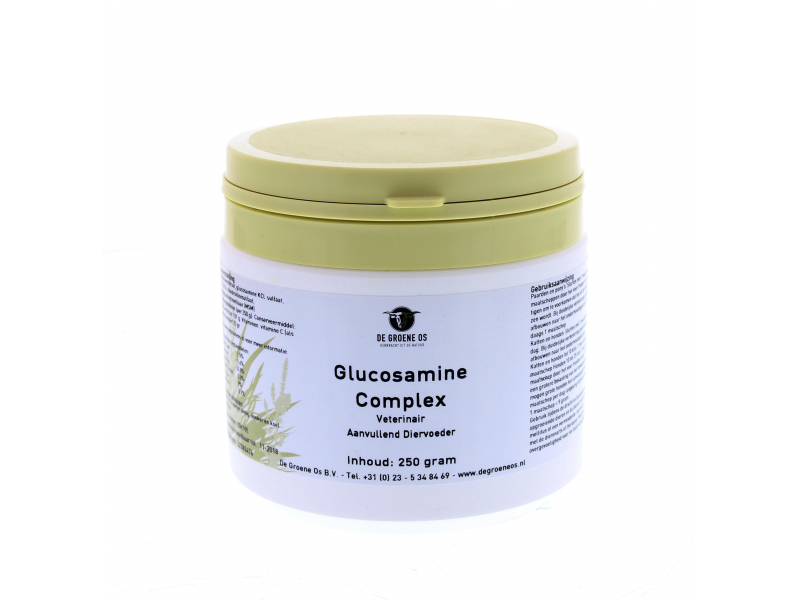 Groene Os Glucosamine Complex Hond Kat 250 gram