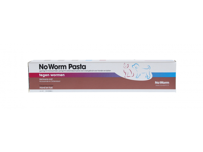 Exil No Worm CF Pasta Hond Kat Ontwormen